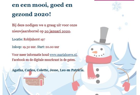 Fijne feestdagen!